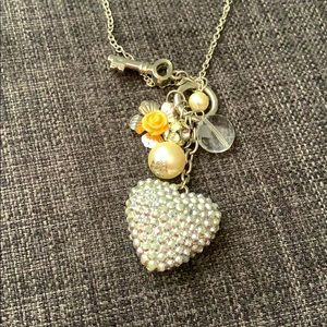 🌟BOGO Heart charm necklace